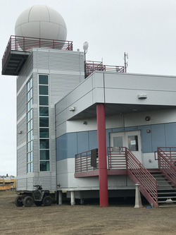 The Barrow Arctic Research Center (BARC) is run by Ukpeaġvik Iñupiat Corporation (UIC) in Utqiaġvik, Alaska. Photo by Ruth Rodriguez.