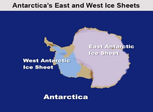 Antarctica&#39;s East and West Ice Sheets