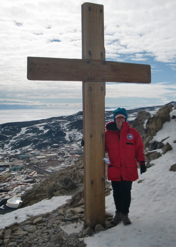 Alex at Ob Hill cross