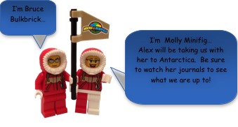 Bruce Bulkbrick and Molly Minifig 