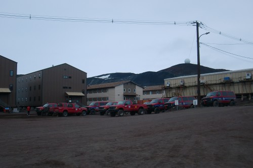 Yet another view of McMurdo at midnight.