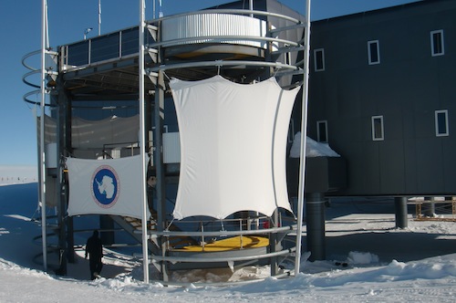 Main entrance to the station (i.e., Destination Alpha).