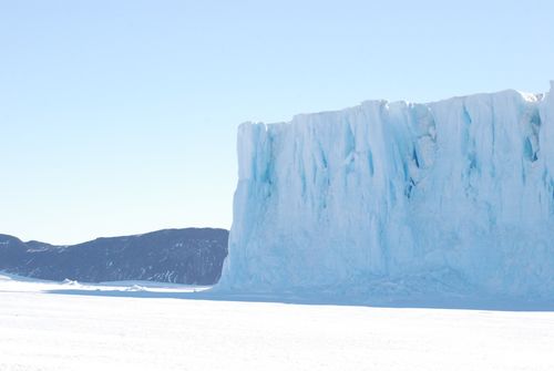 The Barne Glacier.