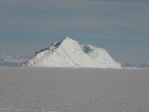 An iceberg in the Cape Evans area.