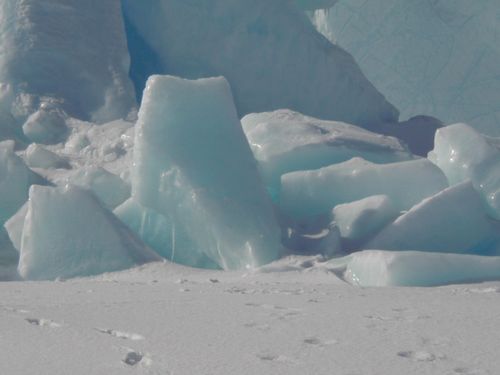 Crystal-like pieces of the iceberg