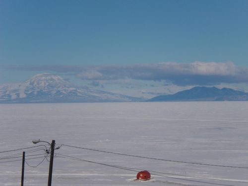 Lovely weather in McMurdo.