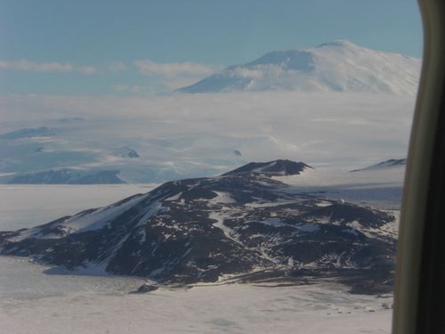 A view from the helicopter.