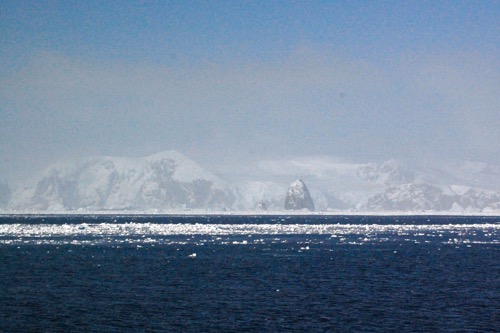 Mountain ranges on the South Shetland Islands