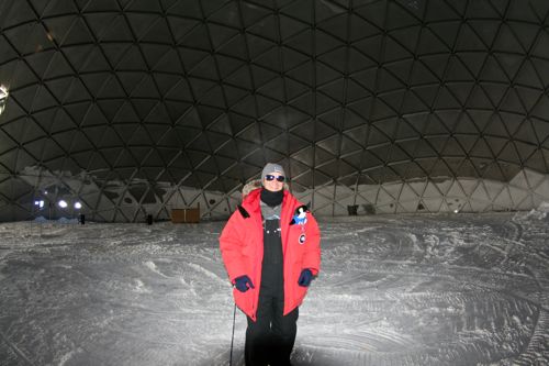 Inside the Dome - cleaned out in preparation for demolition