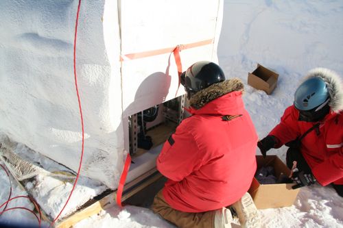 Finalizing the IceTop Freeze Control Unit