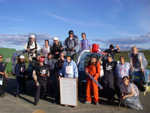 Toolik Lake Field Station Carbonbusters Offical Portrait.