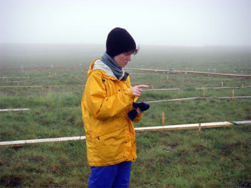 Laura Dressed for the Cold.