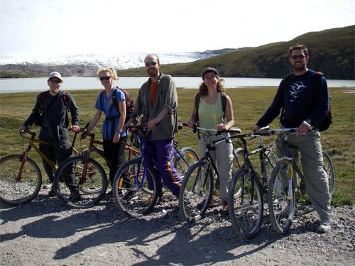 Biking to the Ice Edge