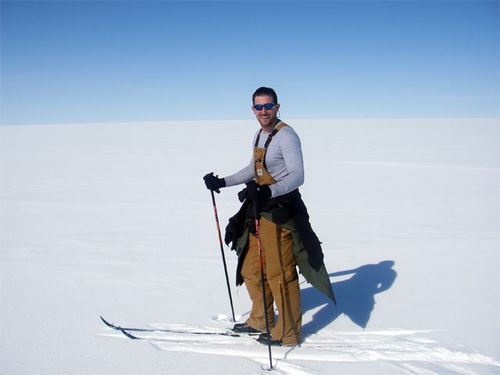 Skiing the Ice Sheet