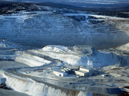 Fort Knox open pit gold mine