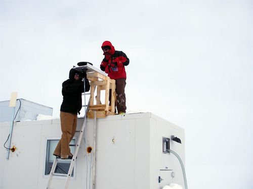 Installing the Spectroradiometer