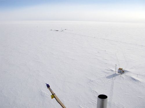 View of Satellite (Sat) Camp from Swiss Tower