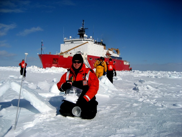 Collecting snow