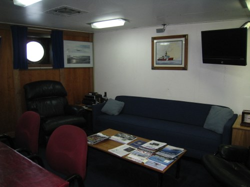 Captain quarters - an inside look