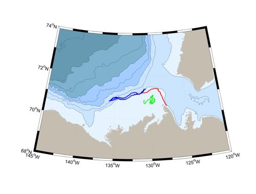 Surface Drifter Tracking