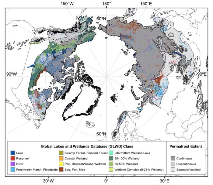 Geographic Range of Permafrost