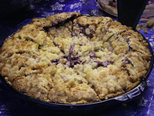 Alaskan Blueberry Pie