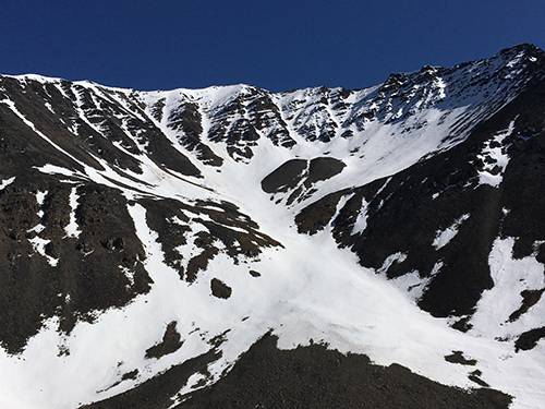 snowy mountain