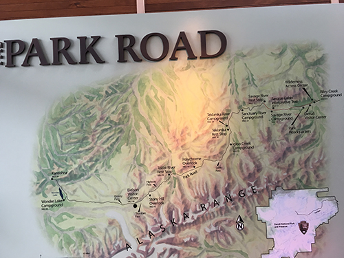 Park Road Map