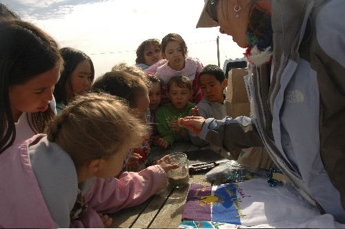 Teaching at the Beach