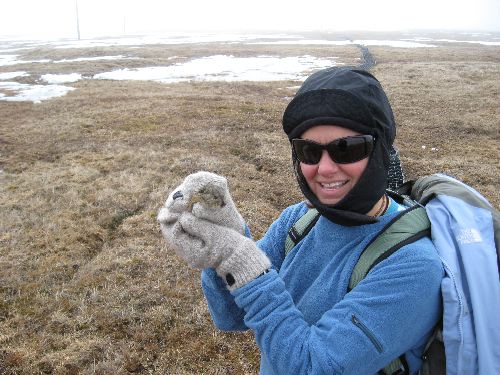 OH!! I get to hold a Lemming!