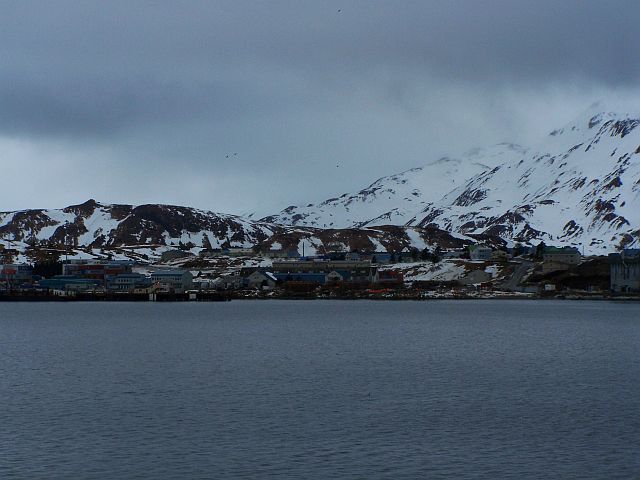 Leaving Dutch Harbor, AK