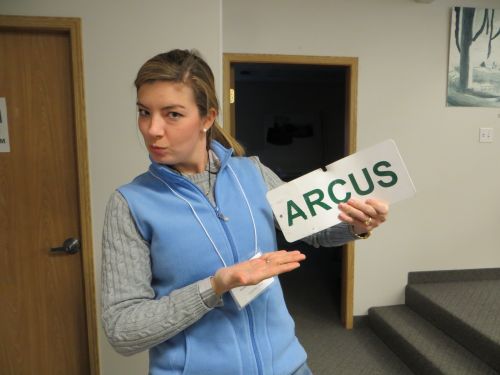 At the Arcus Office