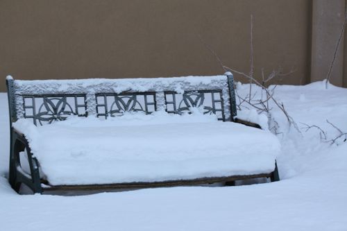 Snow in Fairbanks