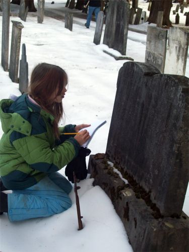 Cemetery Sketching