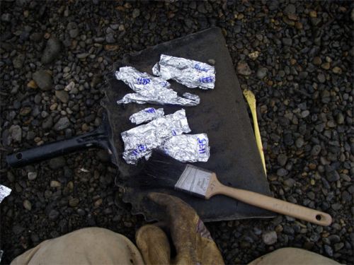 Artifacts Ready to Be Bagged