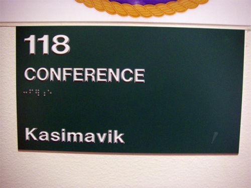 The Conference Room Sign