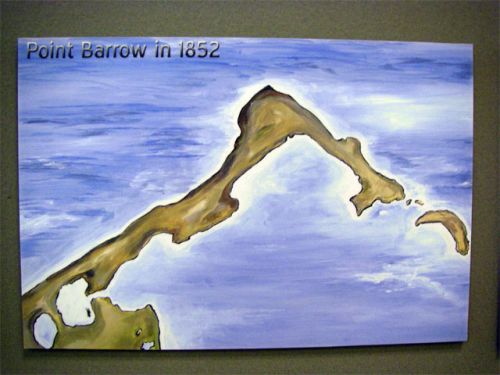 Pt. Barrow Painting From Around the Time of Capt. Maguire, 1852