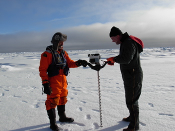 Drilling the Test Hole