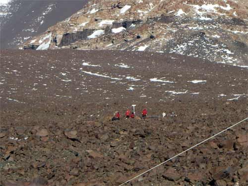 Beacon Valley Drilling Site