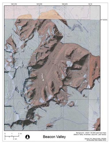 Map of Drilling Sites