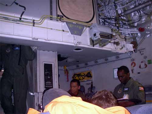 Flight Crew aboard the C-17