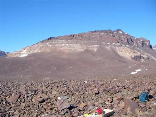 East wall of Beacon Valley