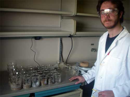 Joe Levy in the Crary Lab, McMurdo Station