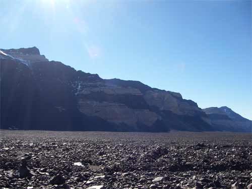 West Wall of Beacon Valley