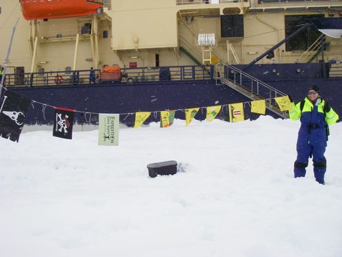 Flags on Ice!