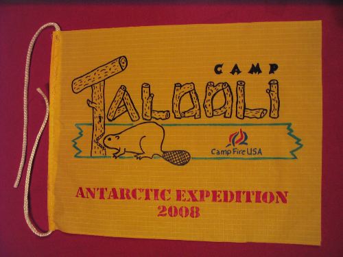 Camp Talooli Antarctic Expedition Flag