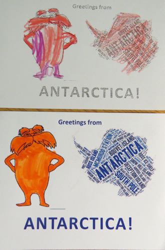 Flat Lorax Post Cards