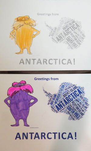 Flat Lorax Post Cards