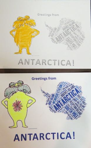 Flat Lorax Post Cards