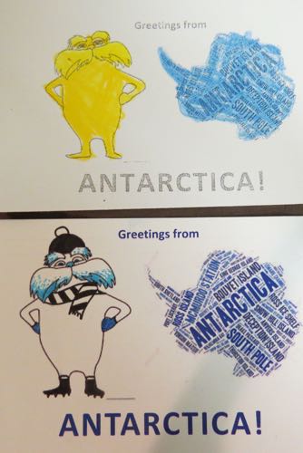 Flat Lorax Post Cards